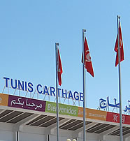 Tunis Airport outside view